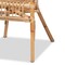 Baxton Studio Alleta Modern Bohemian Natural Brown Rattan 3-Piece Living Room Set 210-12719-12720 - alternate 5